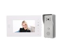 Système D'interphone Vidéo Filaire, Interphone Vidéo 2 Voies avec Caméra et Moniteur 7 Pouces, Vision Nocturne HD, Grand Angle 120 °, Kit D'interphone Audio Vidéo Filaire (Prise