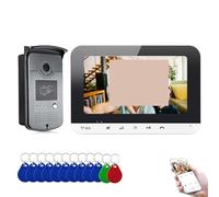 Système d'interphone vidéo Tuya Smart MonItor Prise en charge de la caméra de téléphone de porte vidéo(Not TF Card)