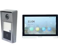 Système d'interphonie, Écran tactile couleur 7 pouces, Communication mains libres, Accès par carte à induction, Surface Pas de commutateur