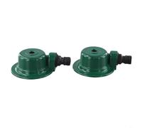 Système d'irrigation automatique de pelouse, arroseur oscillant en alliage de zinc comme arroseur d'eau en métal robuste, arroseur de jardin rotatif à 360 degrés avec plage réglable pour cour et serre