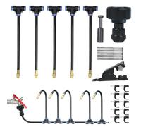 Système D'Irrigation De Jardin | Arroseur automatique réglable raccord rapide,Système d'arrosage des ,Pour Parterres Surélevés, , Extérieur, Légumes, Fleurs, Arbres,
