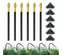 Système d'irrigation de Jardin - Arroseur de 20 cm, buse d'arrosage réglable | Buses agricoles pour arrière-Cour, Serre extérieure, Ferme, Agriculture, pelouse, Interface équipement