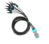 Système d'irrigation de jardin | Système de 10 goutteurs à libération lente - Arrosage goutte à goutte pour serre, pour arroser les en extérieur, jardin, terrasse et aménagement paysager