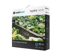 Ensemble de système d'irrigation goutte-à-goutte résistant aux UV et aux produits chimiques Hydro Tuyau d'égouttement de 50 m
