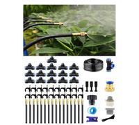 Système d'Irrigation Goutte-à-Goutte, Arrosage Automatique de Jardin, Arroseur 360° Réglable,Buse de Brumisation Haute Performance pour Plantes en Pot, Jardin et Balcon