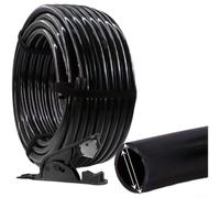 Système d'irrigation goutte à goutte - Kit d'arrosage rapide avec émetteurs réglables pour serre, potager, plantes de patio - Tube PE de 15 m (H)