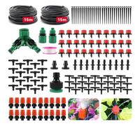 Système d'irrigation Jardin,149 Pièces Kit Arrosage Automatique,15M+15M Arrosage Automatique pour Jar,Irrigation Jardin，Convient pour le Jardin, la Pelouse, le Refroidissement