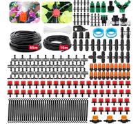 Système d'irrigation Jardin,360 Pièces Kit Arrosage Automatique,55M+15M Arrosage Automatique pour Jar,Irrigation Jardin，Convient pour le Jardin, la Pelouse, le Refroidissement