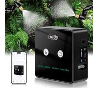 Système d'irrigation pour terrarium, humidificateur pour terrarium, contrôle de téléphone portable, système intelligent de brume pour reptiles pour terrarium, humidificateur de précision Buse en
