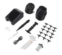 Système d'Irrigation Solaire Automatique, Kit d'Arrosage pour 15 Plantes en Pot, Batterie Lithium 2000mAh - Arrosage Temporisé, Énergie Renouvelable, Idéal Balcons et Jardins