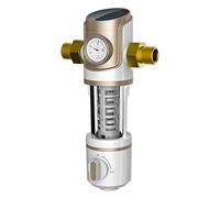 Système d'osmose inverse PRE-4 préfiltre de lavage à contre-courant for toute la maison filtre à eau à sédiments pré-filtre Central purificateur 4.5 T/h + jauge d'eau Économiseur d'argent et respectue