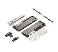 Système d'ouverture Push to open - coulisses Quadro V6 4D - 8-20KG HETTICH