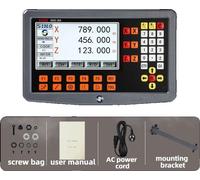 système DRO à 3 axes, mesure de haute précision, application polyvalente, SDS2-3VA LCD DRO