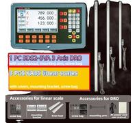 système DRO à 3 axes, mesure très précise, application polyvalente, 5um DRO-Kit 1
