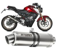 Systeme Echappement Complet Storm by Mivv Gp Acier Honda Cb 125 R 2021 > 2023