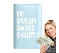 Système économique avec enveloppes - Planificateur budgétaire pour la gestion des dépenses - 100 jours Planificateur budgétaire gestion financière pour adultes, femmes, hommes, organisation