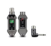 Système émetteur et récepteur XLR sans Fil ZLXCAOB/portée de 164 Pieds/Faible Latence/Compatible avec Les micros dynamiques et à condensateur,/Rechargeable/convertit Le Filaire