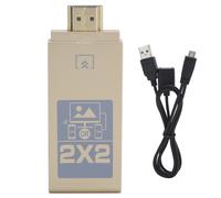 Système émetteur-récepteur HDMI sans fil avec qualité d'image haute définition, transmission de signal fluide et écran LED intégré, format