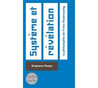 Système et révélation - Stéphane Mosès - Verdier - Poche - Essai