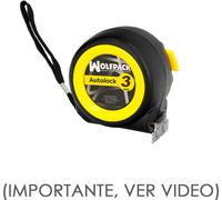Système Flexometer-Autolock avec frein automatique, longueur 3 mètres, largeur de bande 16 mm. Magnétique. Mètre à ruban à freinage automatique