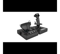 Logitech G Système H.O.T.A.S X56 – Joystick 6 DOF, Commande des gaz, RVB, 2x USB, Noir