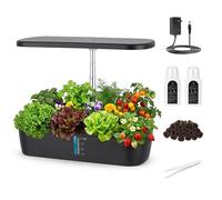 Système hydroponique 52 Capsules éclairage LED 24W à Spectre Complet Système de Jardinage d'intérieur Intelligent