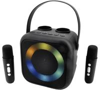 Système karaoké soundmaster BT2024SW avec microphone, rechargeable noir