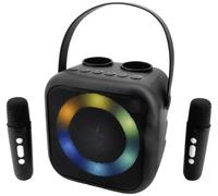 Système karaoké soundmaster BT2024SW avec microphone, rechargeable noir