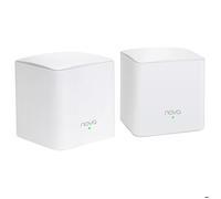 Tenda Nova MW5C - Système Wi-Fi (2 routeurs) - jusqu'à 2500 pieds carrés - maillage - GigE - 802.11a/b/g/n/ac - Bi-bande G