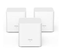 Système Mesh Wi-Fi 6 Tenda EX3 3-Pack AX1500 - Design compact et léger - 2.4 GHz et 5 GHz