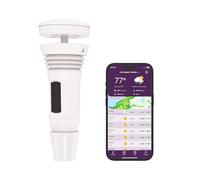Système météo Tempest avec compteur de vent intégré, pluviomètre et prévisions météo précises, sans fil, application et Alexa activés