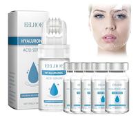 Système Micro-Infusion, Système Microperfusion pour Lèvres, Système Micro-Infusion pour Visage, Adapté à L'AméLioration des Rides et Ridules Visage, Livré avec 5 Flacons D'essence et 1 Rouleau
