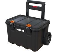 Système modulaire 3 en 1 - WORW BY KETER - STACK N ROLL - 48 x 39 x 69,5 cm - Noir