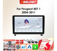 Autoradio Android avec GPS et Lecteur d'Écran Carplay, Stéréo, 2 DIN, 407, Limitation, pour Voiture KIT 2004, 2011-7862 S1-9INCH