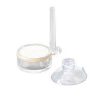 Système Nano CO2 - Kit de diffuseur d'aquarium avancé, Co2Valve en acier inoxydable | Réacteur CO2Diffuser avec tube de connexion de forme U, atomiseur de verre à haute efficacité pour améliorer les n
