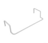 Système porte-serviettes conçu pour s'asseoir sur les surfaces du radiateur pour une chaleur constante et une exposition à la circulation de l'air (blanc)