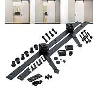 Système pour porte coulissante Système galandage avec Rail de 244 cm pour portes jusqu’à 150 kg max.