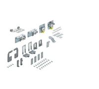 Système pour porte coulissante - TopLine L - 50 kg - 2 portes - 18-30 mm - droite HETTICH