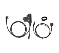 Système Push-To-Talk haute résistance pour une transmission sonore claire, casque tactique civil standard, compatible avec les environnements