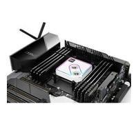 Alphacool Bloc d'eau Core 1 Aurora – Système de refroidissement liquide CPU – Blanc