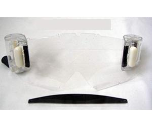 Système Roll Off pour Masque Moto Cross Quad VTT BMX JLP RACING