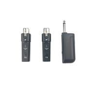 Système Sans Fil 2,4 GHz pour Microphone Dynamique à Condensateur Filaire/Sans Fil, Guitare, Instrument Électronique, Émetteur-Récepteur 1 Vers 2
