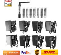 Système sans fil 7RX + 1TX DMX512, Kit émetteur-récepteur DMX512 sans fil 2,4 GHz G ISM, système DMX 126 canaux