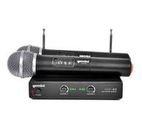 Système sans fil microphones 2 canaux VHF 177,6 MHz /198.6 - VHF02-M G