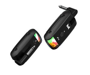 Système sans Fil pour Guitare 2026, Version améliorée avec éclairage RGB, émetteur et récepteur sans Fil d'une portée de 70 mètres, Compatible avec Guitares, Basses et Autres Instruments.