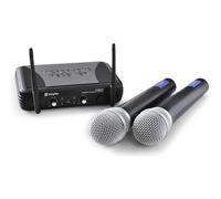 Système sans fil UHF - SKYTEC - STWM722 - 2 micros sans fil - Portée jusqu'à 50m - Technologie Diversity