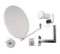 Système SAT sans récepteur - ALLVISION - SAH-S 4000/80-QUAD - LNB Quad - 4 sorties - Gris