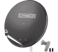 Schwaiger Système SAT sans récepteur SPI9961SET2 – 2 abonnés