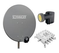 Système SAT sans récepteur Schwaiger SPI9961SET5 Nombre d'abonnés: 8