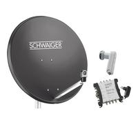 Système SAT sans récepteur Schwaiger SPI9961SET6 Nombre d'abonnés: 8